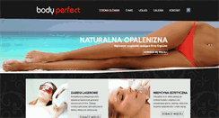 Desktop Screenshot of body-perfect.pl