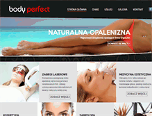 Tablet Screenshot of body-perfect.pl
